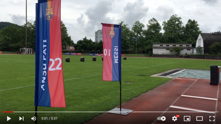 Barça Academy Camp Swiss • Liestal 2021 - Field Preparation